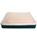 Ultra Plush Deluxe Orthopedic Foam Dog Bed Rectangular Cat Dog Mats / Removable Cover Pet Mattress Cushion for Small Large Dogs